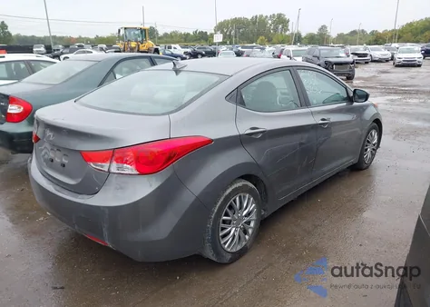 2012 Hyundai Elantra Gls from USA, damaged, VIN 5NPDH4AE9CH067134